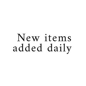 New items added all day